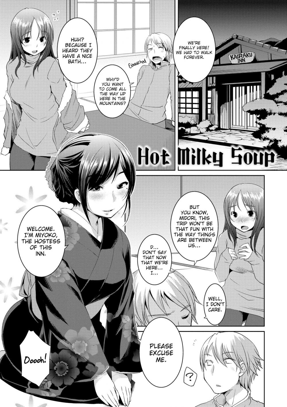 Hentai Manga Comic-Peachy-Butt Girls-Chapter 8 - hot milky soup-1